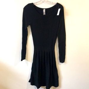 AZUR COLLECTION Midi Long Sleeve Ribbed Dress